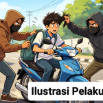 Hajar Pelajar Pakai Parang, 2 Pelaku Begal Ditembak Polisi Melawan Saat Penangkapan
