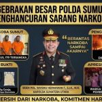 Operasi 72 Jam Polda Sumut Ungkap 134 Kasus Narkoba dan Bongkar Puluhan Sarang Transaksi