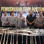 Polda Sumsel Musnahkan 397 Senjata Api Ilegal, Bukti Nyata Kehadiran Negara Melindungi Warga