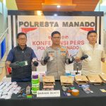 Polresta Manado Ungkap Enam Kasus Narkoba dan Obat Keras Selama Juni 2026