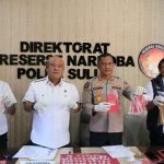 Ditresnarkoba Polda Sulut Ungkap Tiga Kasus Narkotika dan Psikotropika, Empat Tersangka Diamankan