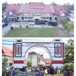 Polres Barsel Amankan Aksi Damai Penyampaian Aspirasi Masyarakat Terkait PLN di DPRD