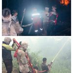 Polda Kaltara Bertahan Satu Pekan Tangani Karhutla di Bulungan Tanpa Kenal Lelah
