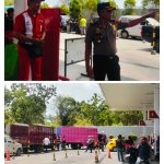 Wakapolres Bitung Sidak SPBU Girian Permai, Dua Truk Pelanggar Aturan Lalu Lintas Diamankan
