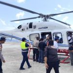 Evakuasi Medis Lewat Udara, Polri dan Unsur Terkait Tangani Korban Gempa di Palue