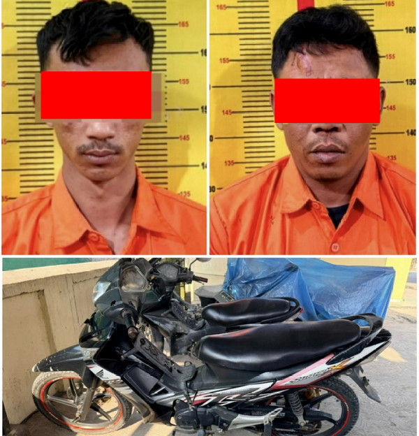 kurang-dari-24-jam-dua-residivis-curanmor-dibekuk-usai-gasak-motor-petani-di-pringsewu
