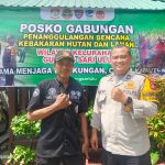 Siaga Karhutla, Bhabinkamtibmas Polsek Balikpapan Selatan Perkuat Koordinasi di Posko Gabungan