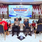 Peringati Hari Lalu Lintas Bhayangkara ke-71, Ditlantas Polda Gorontalo Gelar Donor Darah
