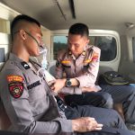 Kasi Dokkes Polresta Balikpapan IPTU M. Irfan, Pimpin Pelayanan Kesehatan di Lokasi Kebakaran Hutan dan Lahan