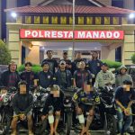 URC Polresta Manado Bekuk Empat Pelaku Curanmor, Satu Di Antaranya Residivis