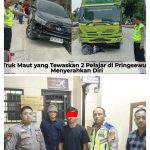 Truk Muatan Pasir Tabrak Pelajar di Pringsewu, Sopir yang Sempat Kabur Menyerahkan Diri