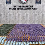 858 Kartrid Vape Diduga Mengandung Etomidate Diamankan Polres Metro Jakarta Pusat